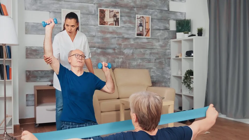 Physiotherapy at home